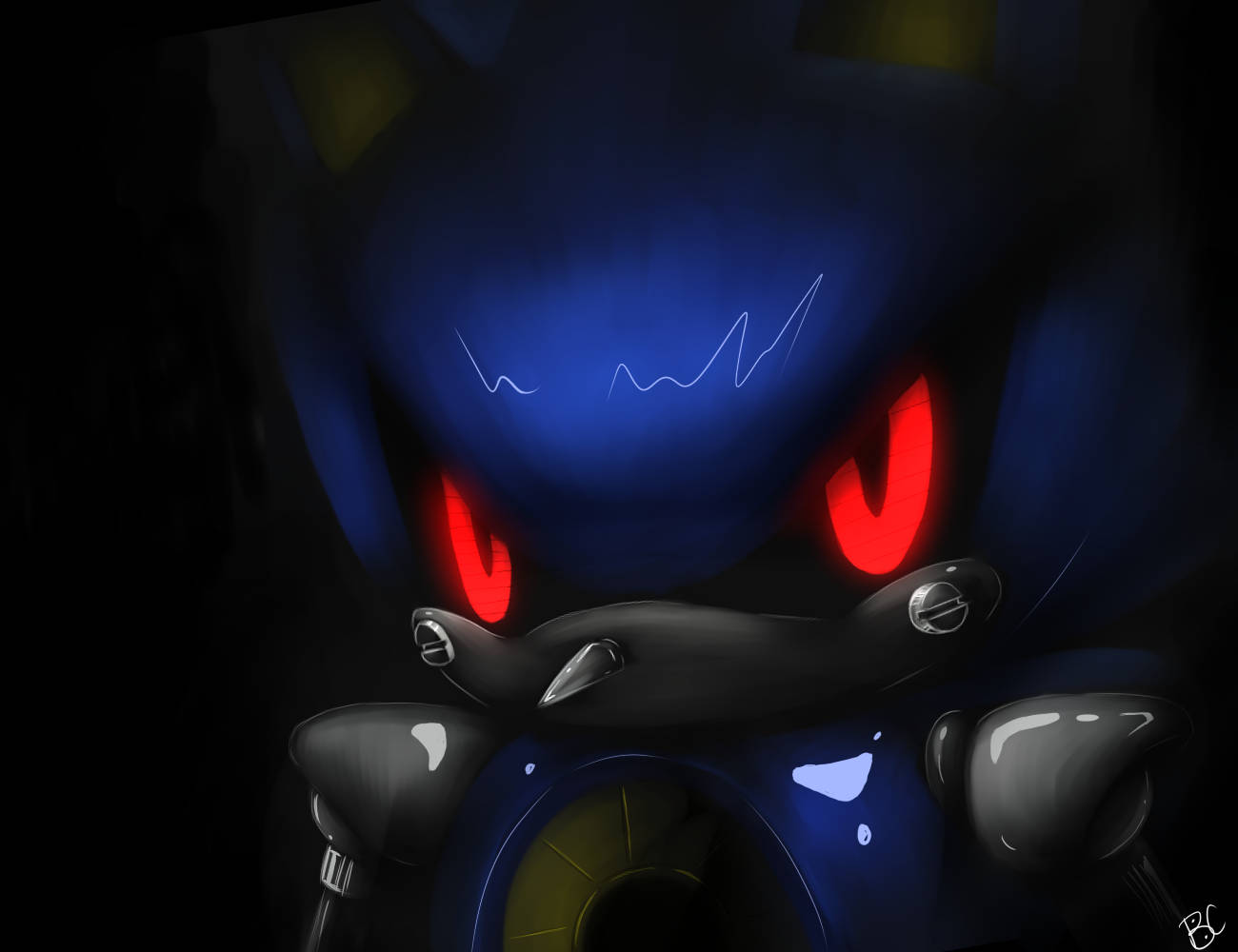 Metal Sonic Dark Art