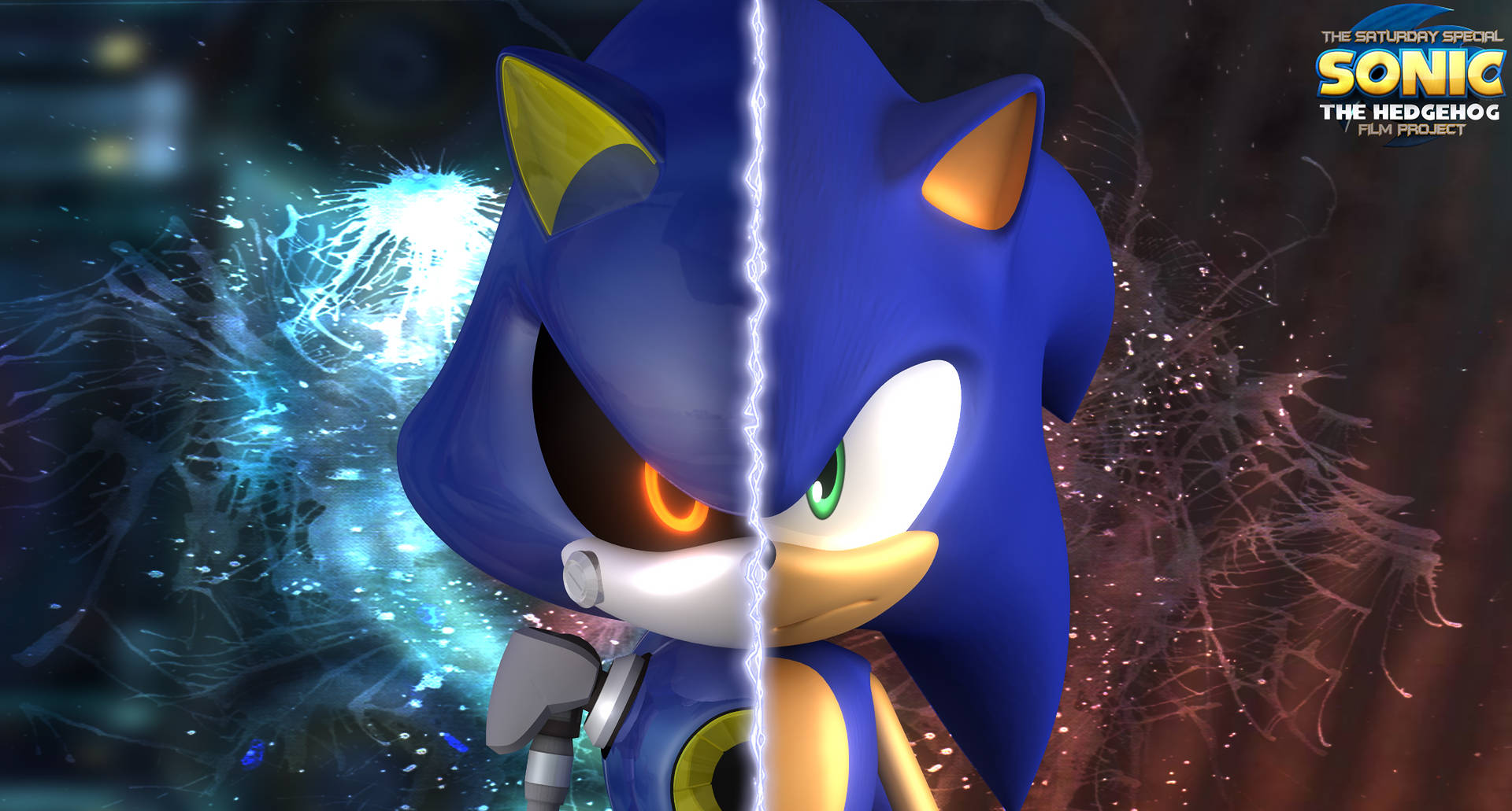 Metal Sonic Vs. Sonic Background