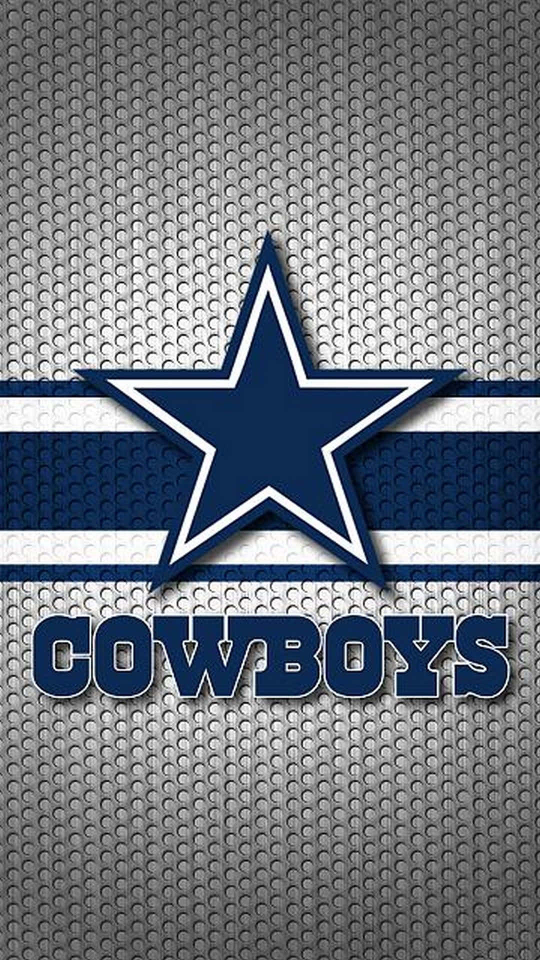 Metal With Logo Of Dallas Cowboys Iphone Background