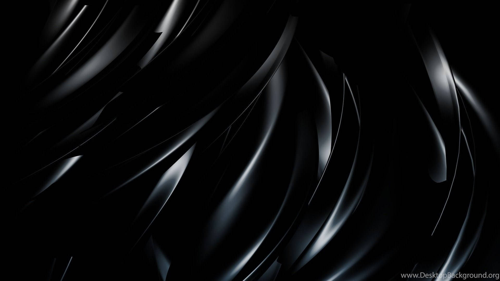 Metallic Black Abstract Background