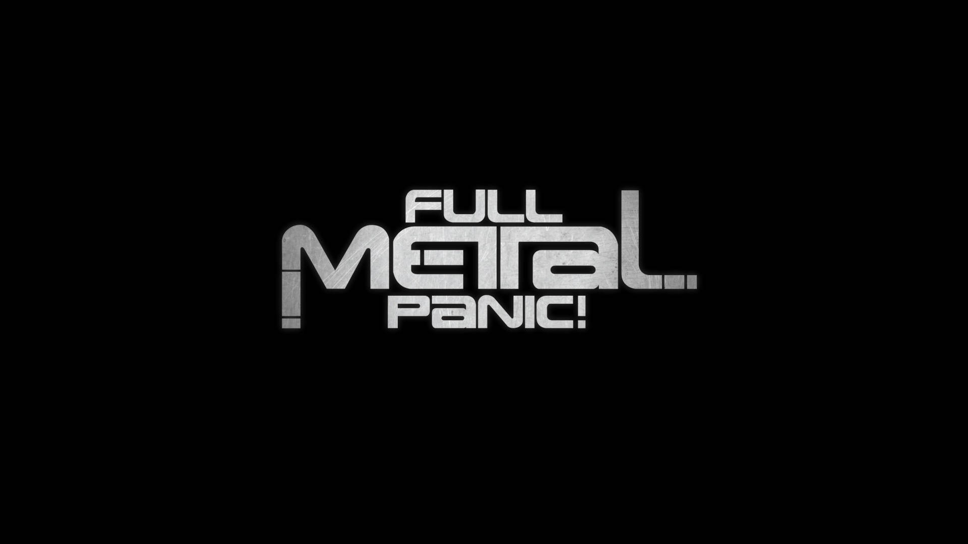 Metallic Full Metal Panic Poster Background