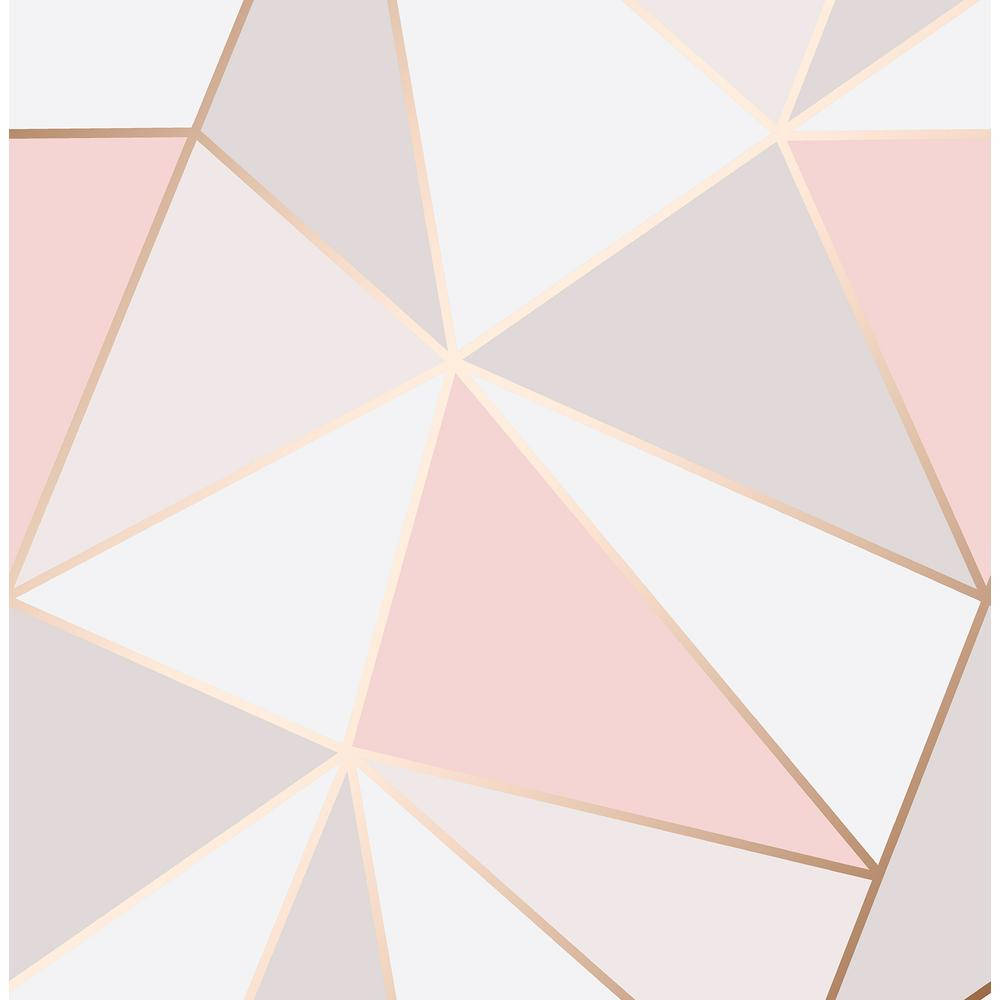 Metallic Geometric White Pattern Background