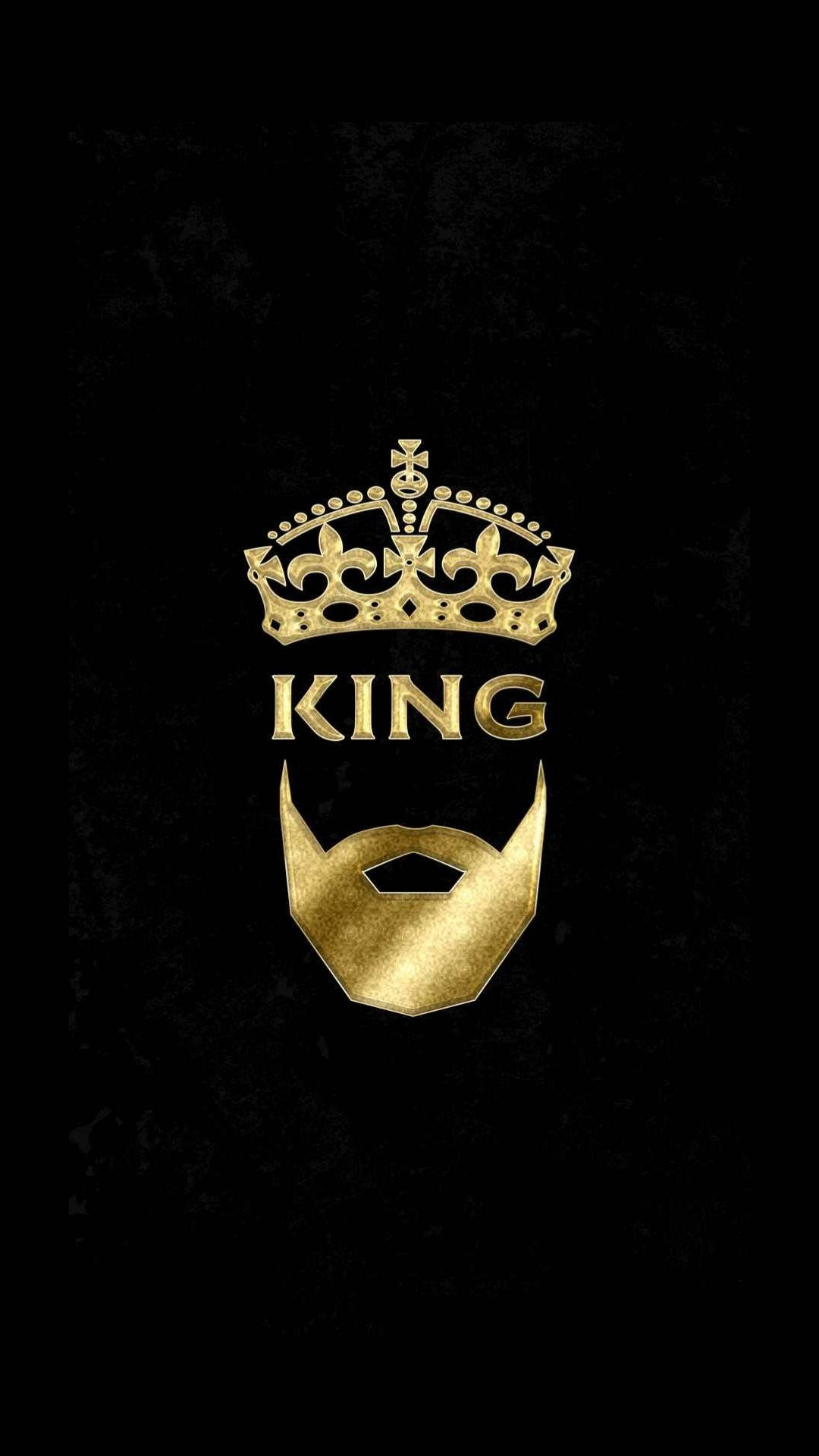 Metallic King Beard Background