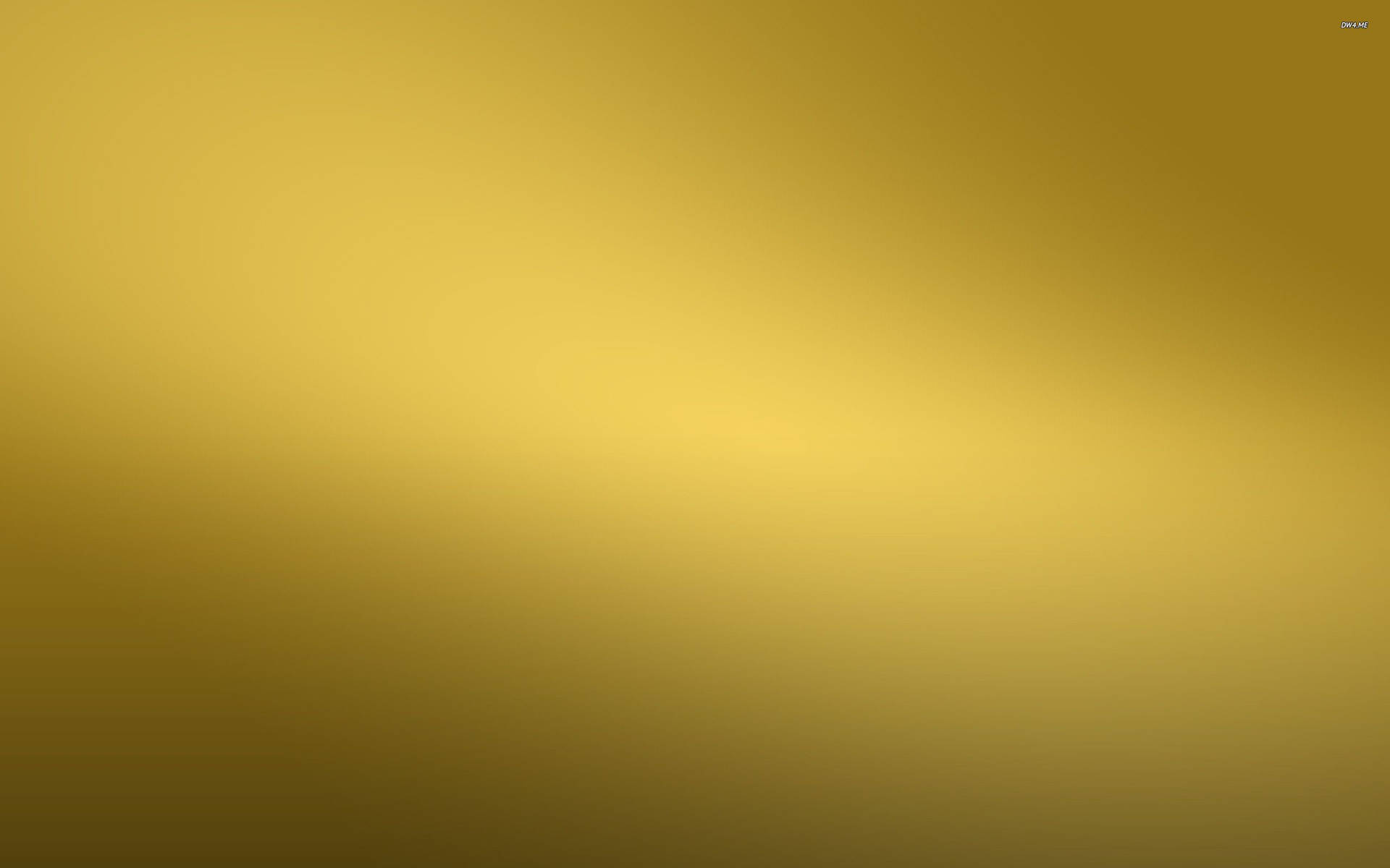 Metallic Plain Gold Gradient For Desktop Background