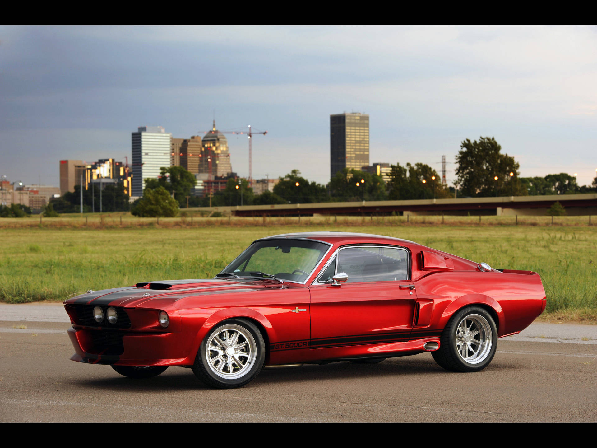 Metallic Red Shelby Iphone