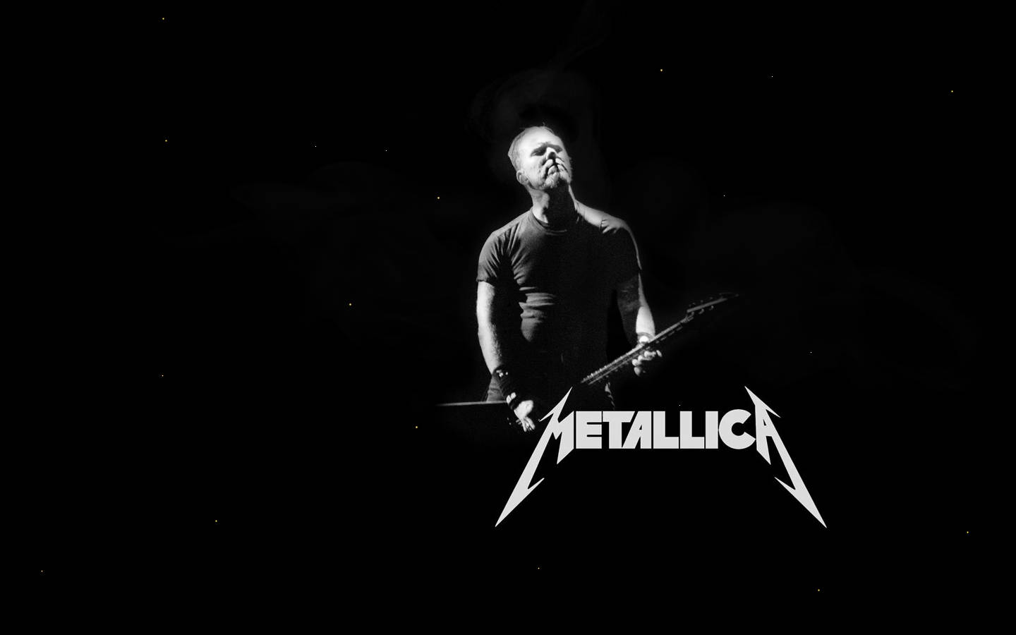 Metallica Dark James Hetfield Background
