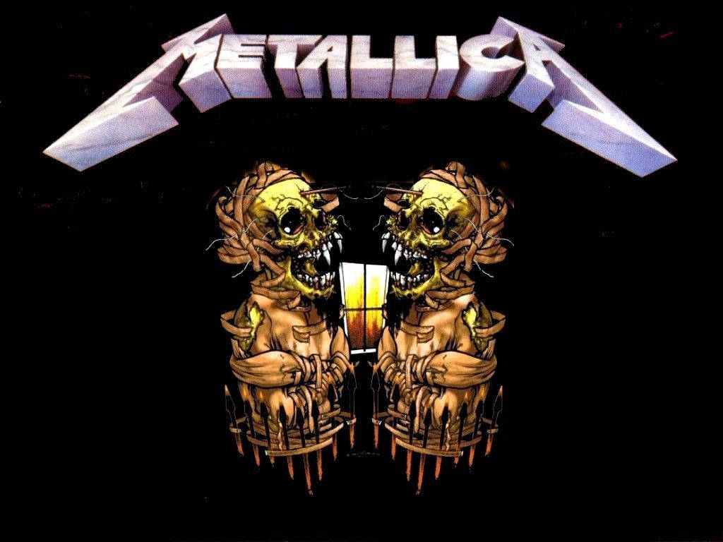 Metallica Skeleton Mummies Background