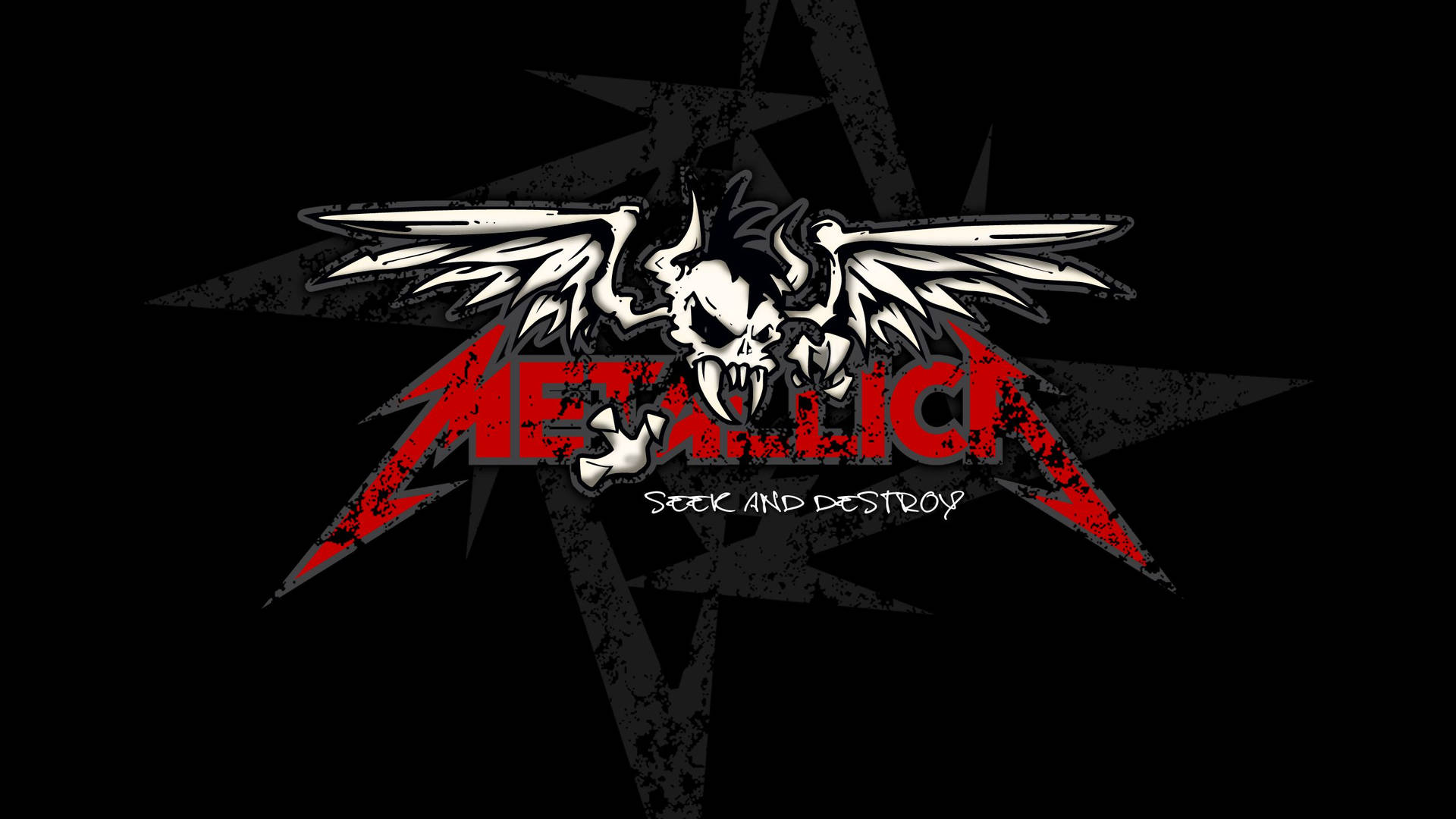 Metallica Skull Graphic Artwork Background