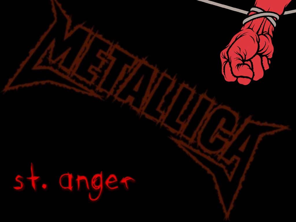 Metallica St. Anger Album Cover Background