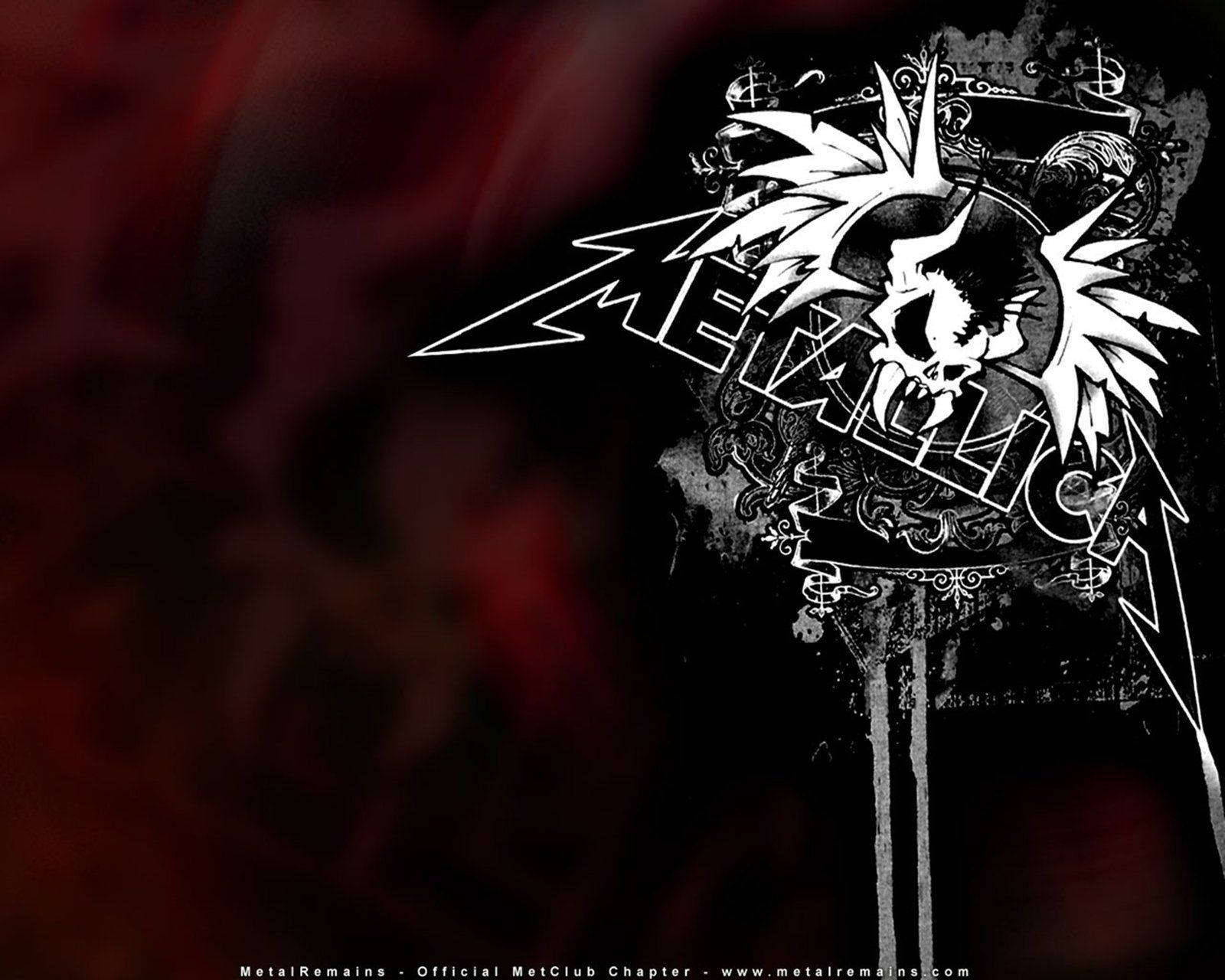 Metallica Winged Skull Background