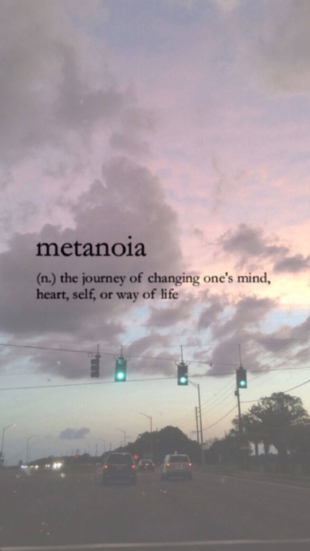 Metanoia Aesthetic Word