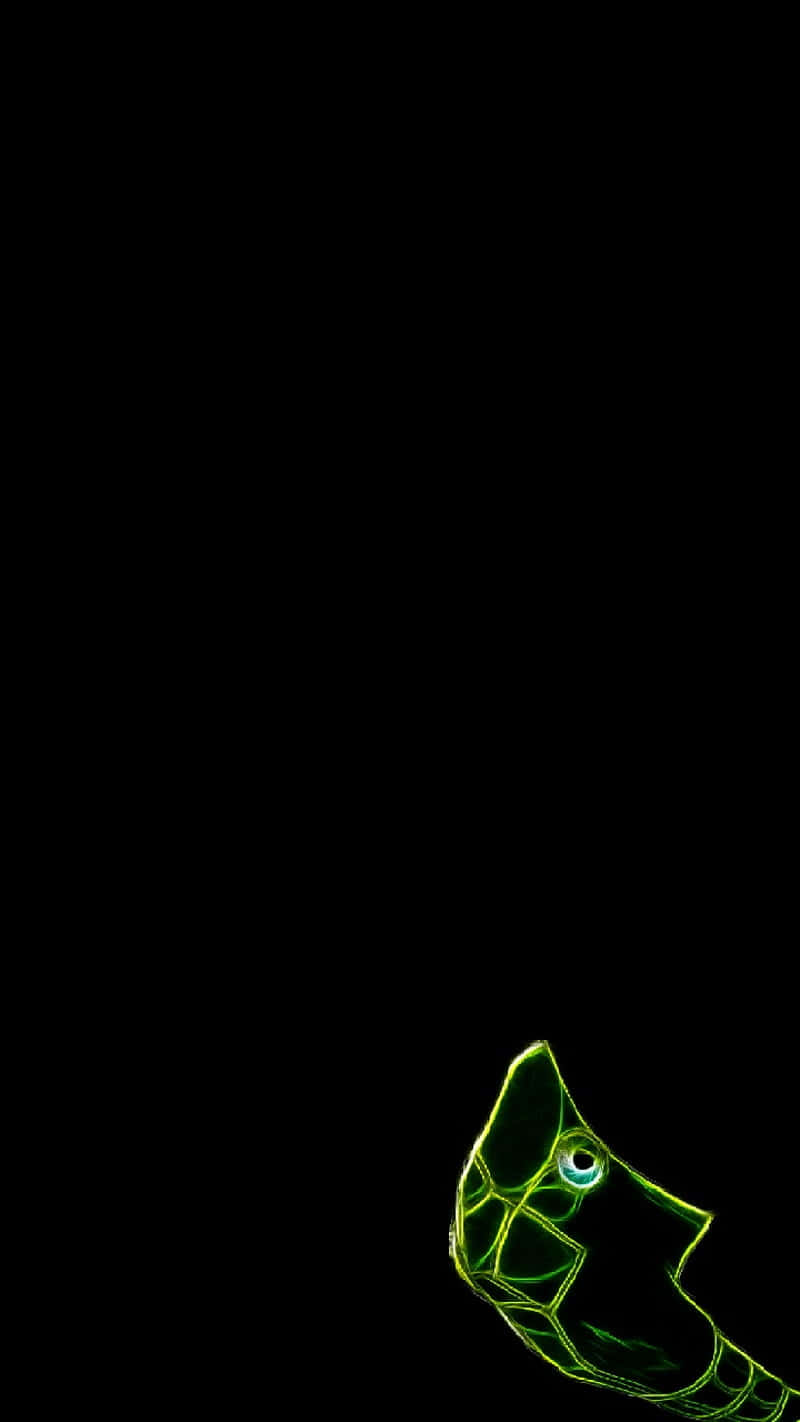 Metapod Black Aesthetic Phone Background
