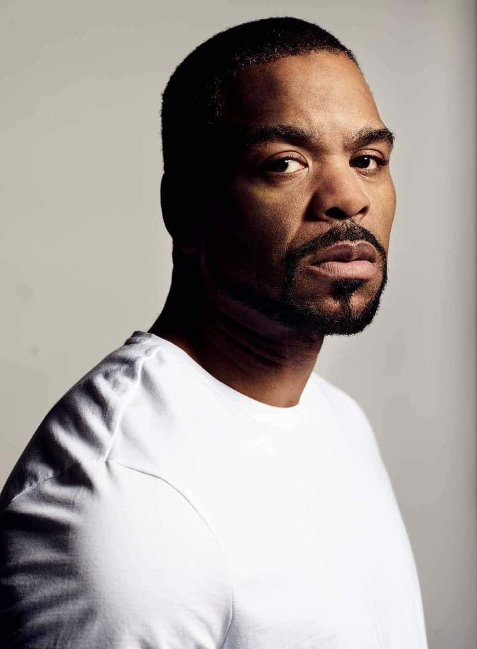 Method Man Portrait Intense Gaze Background