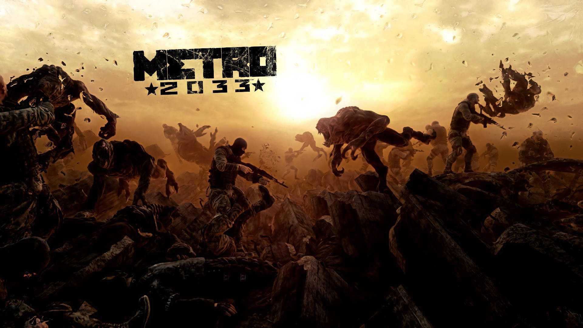 Metro 2033 Battle Poster Background