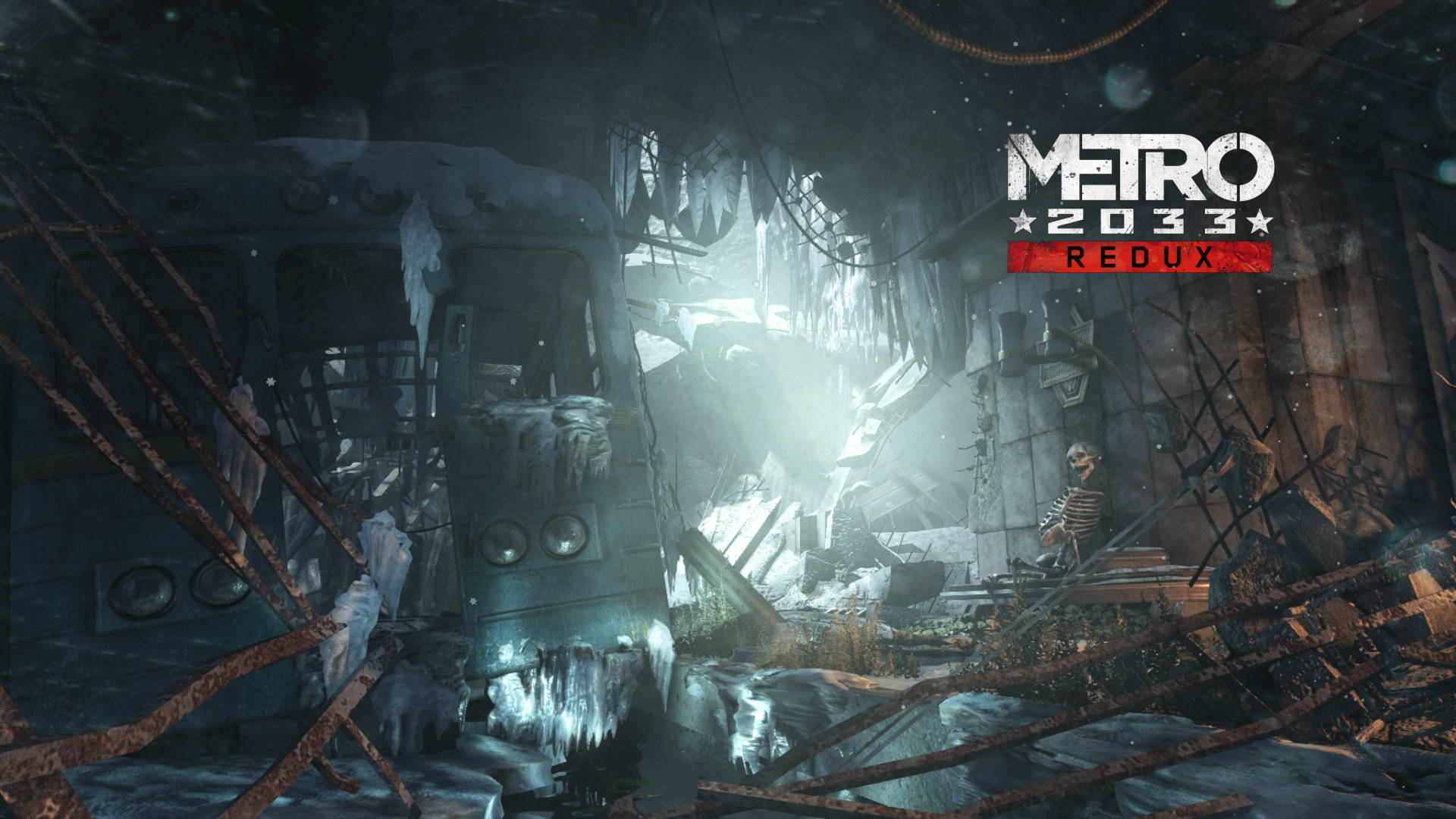 Metro 2033 Wintry Tunnel Background