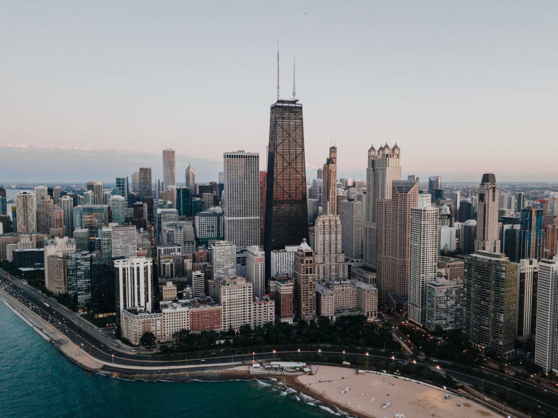 Metro Area Near Illinois' Coast