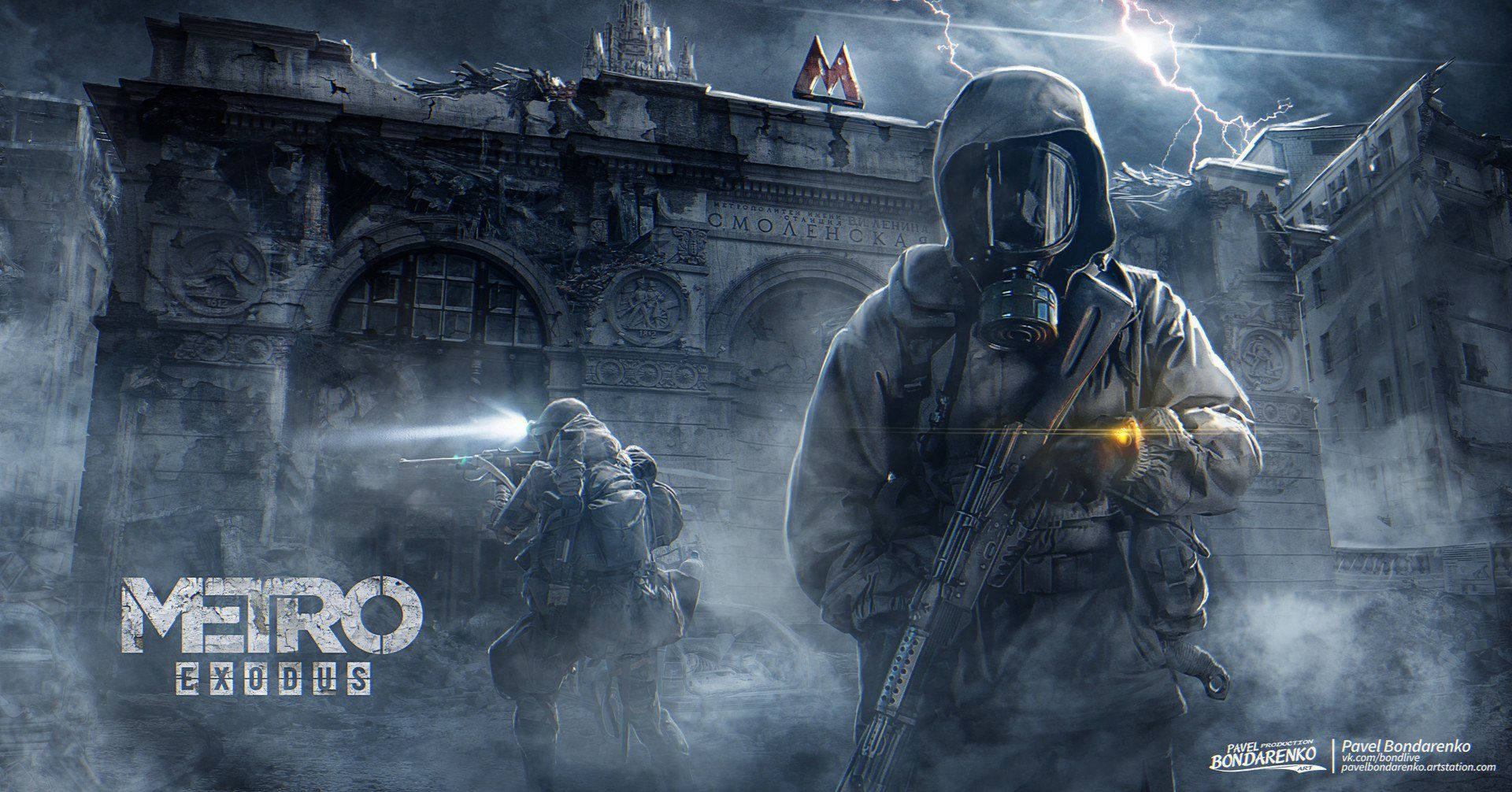 Metro Exodus Two Soldiers Background