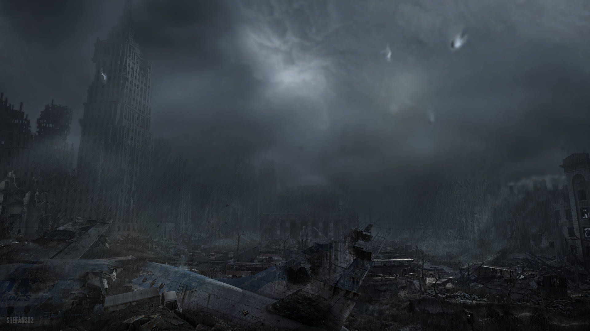 Metro Last Light Redux 3840 X 2160 Background