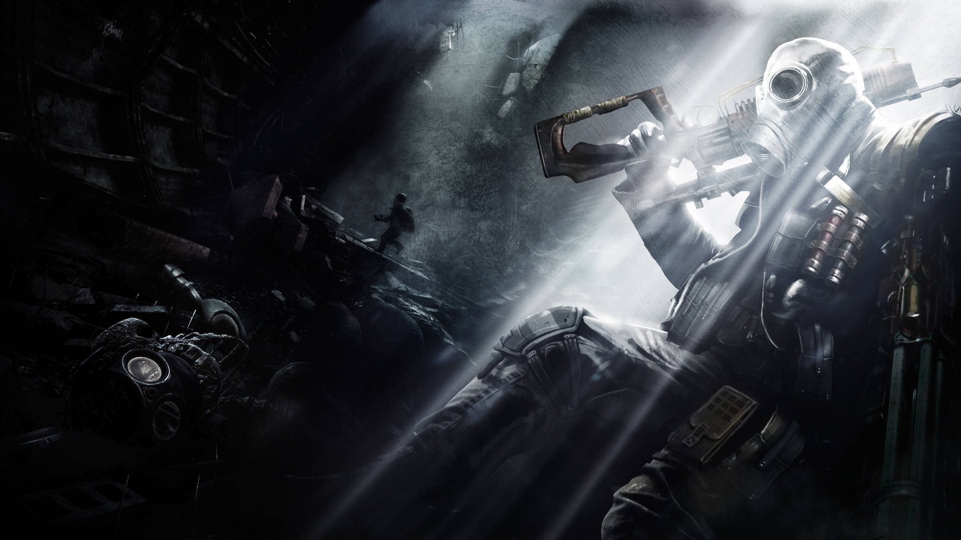 Metro Last Light Redux 5120 X 2880 Background