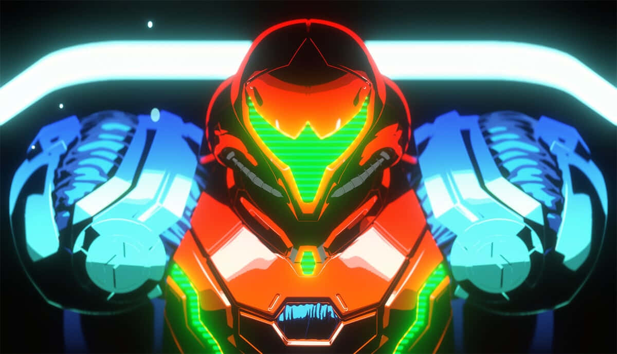 Metroid Dread Samus Aran Anime Background