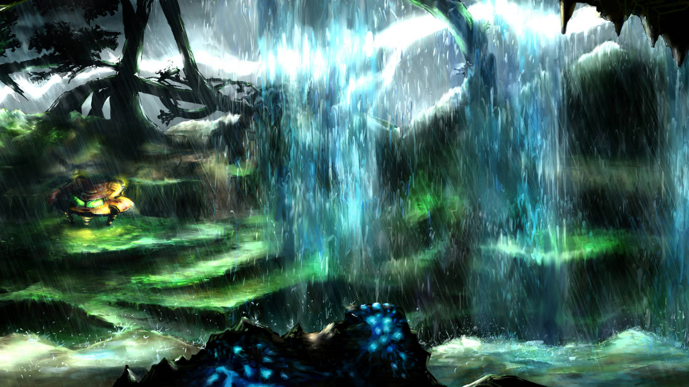 Metroid Prime Talon Overworld Background