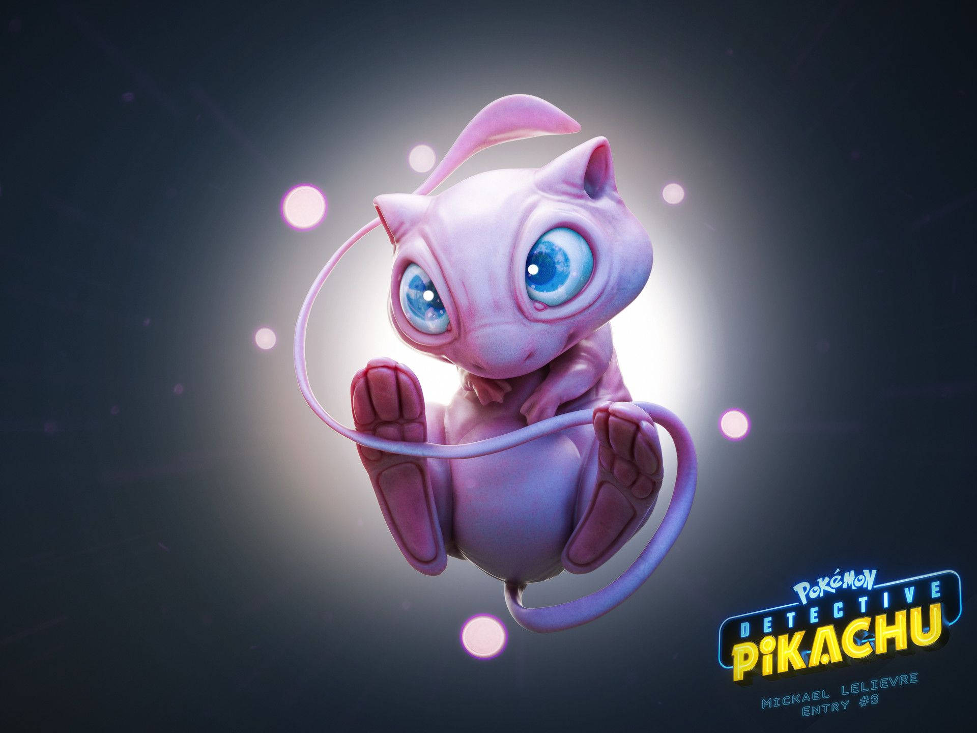 Mew Of Detective Pikachu Background