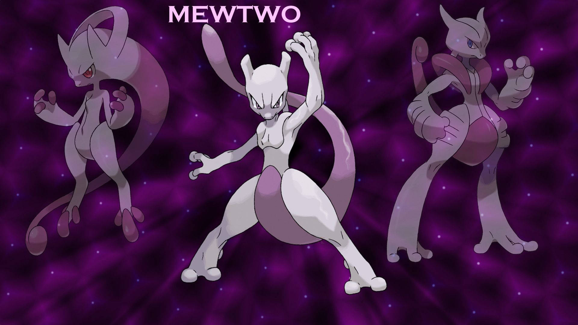 Mewtwo Mewtwo X And Mewtwo Y Background