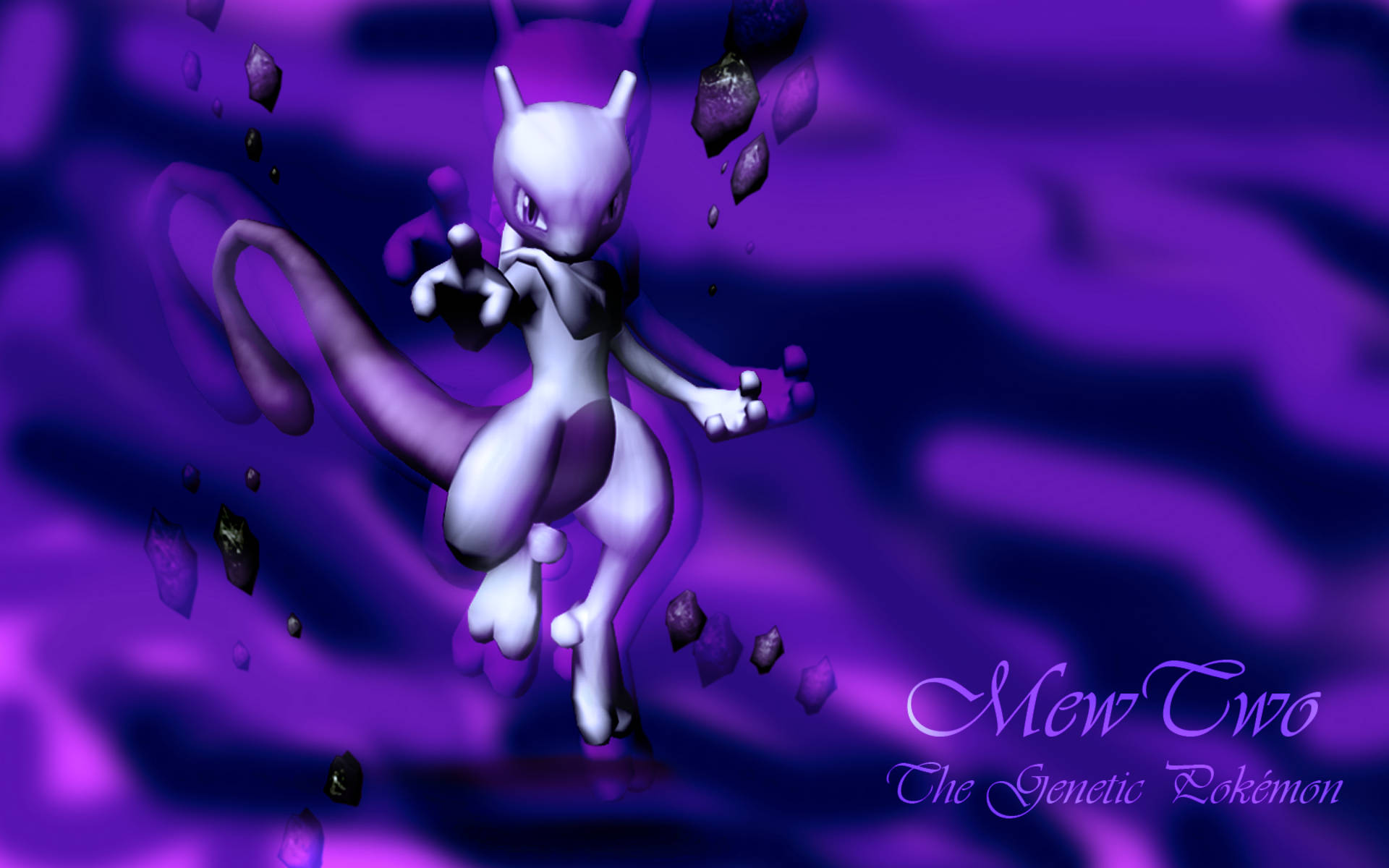 Mewtwo The Genetic Pokemon Background