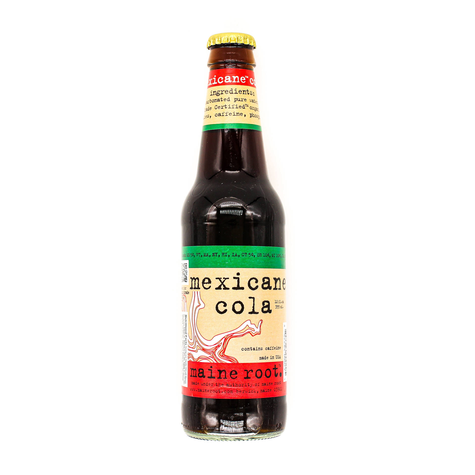 Mexican Cola Maine Root Drink Background