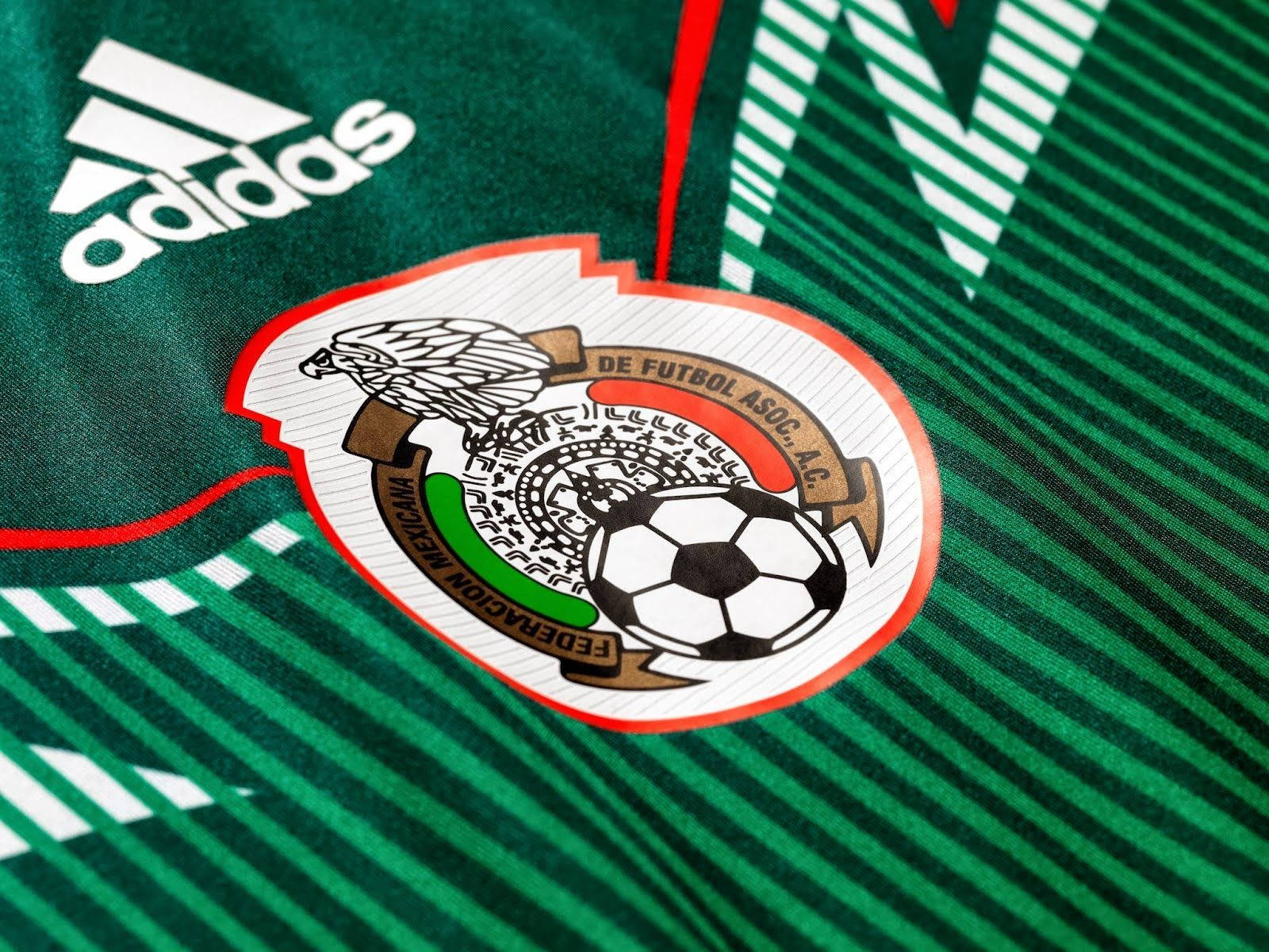 Mexican Football Team Logo Background
