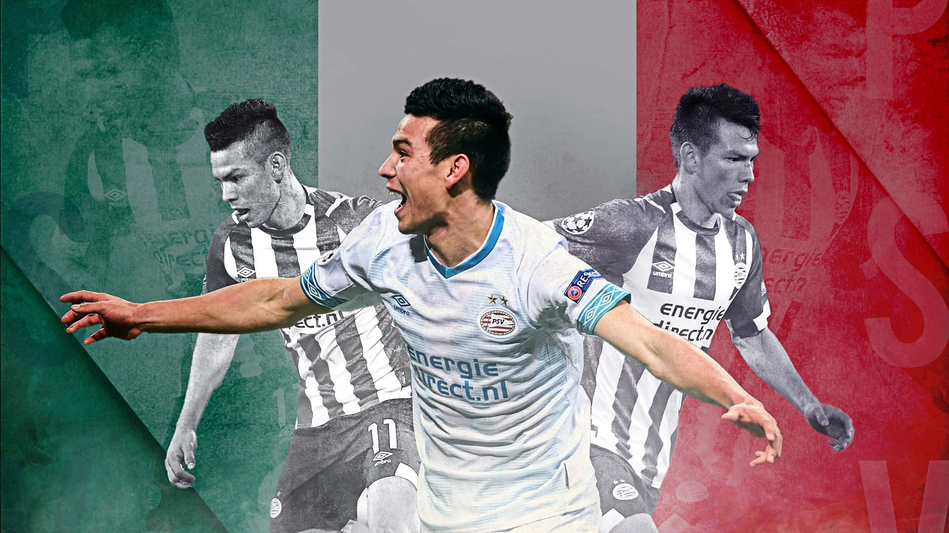 Mexican Footballer Chucky Lozano Background