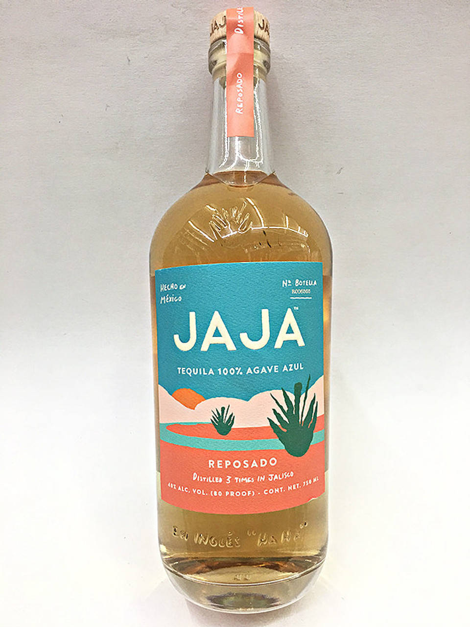 Mexican Jaja Tequilla Reposado Bottle Background