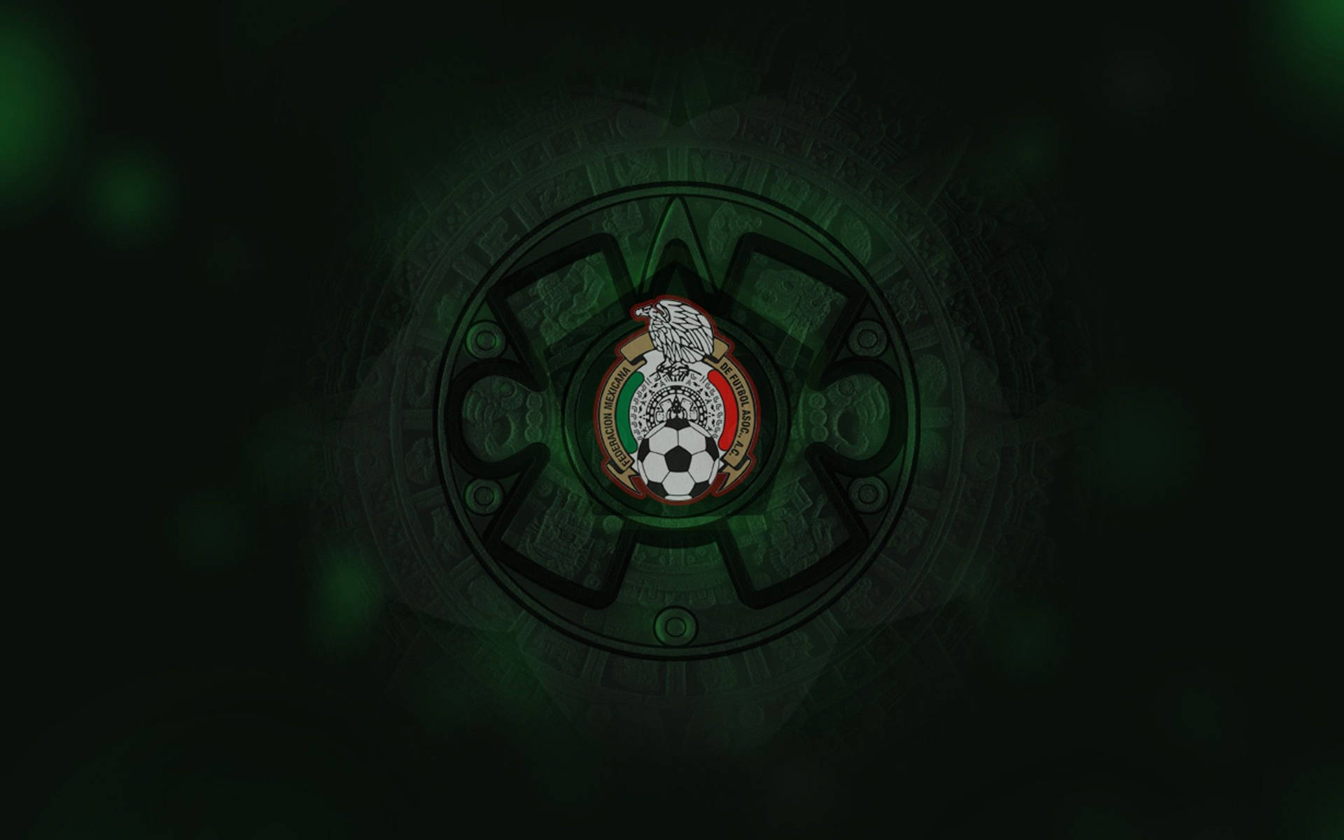 Mexico National Football Logo Background