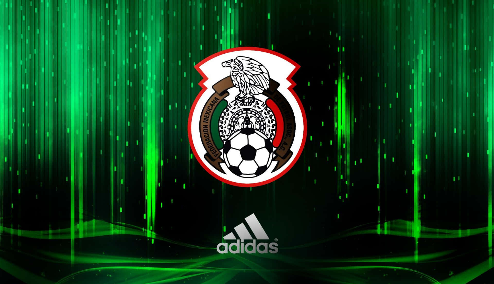 Mexico Soccer Football Federation Logo Background
