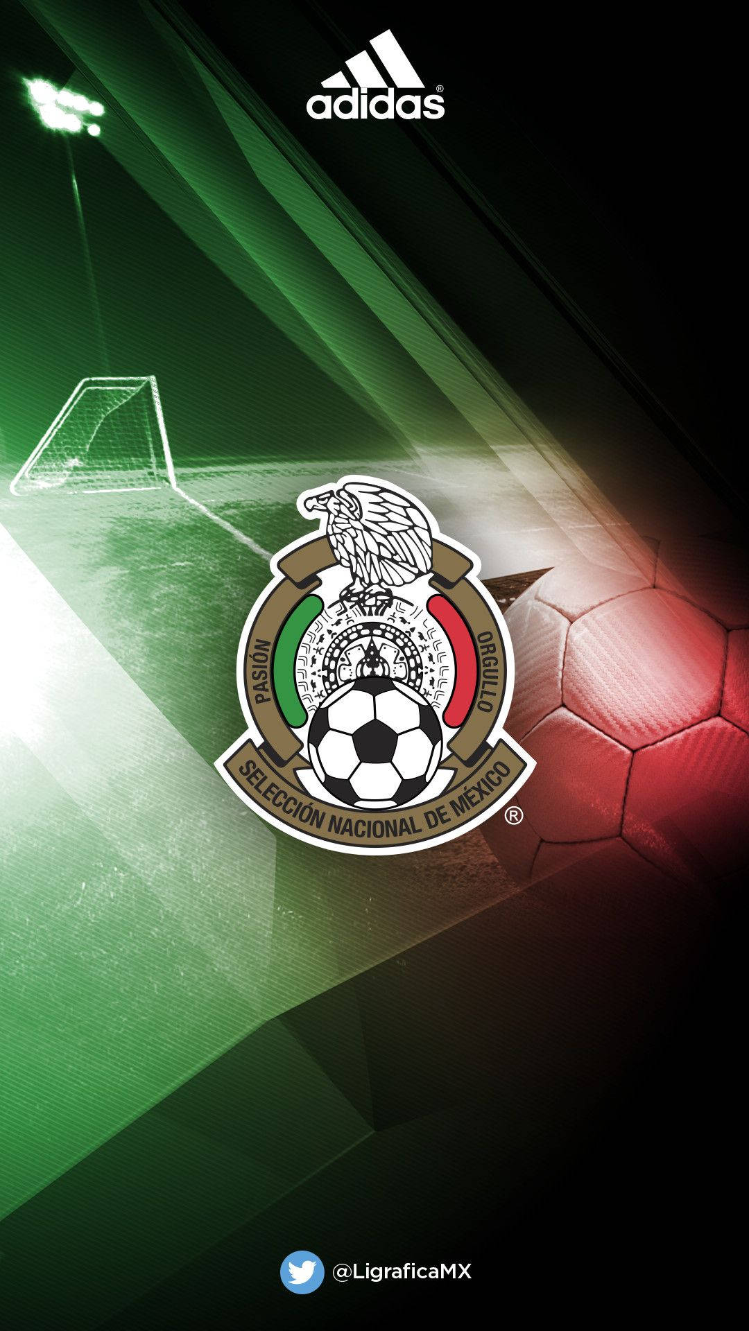 Mexico Soccer Team Logo Background