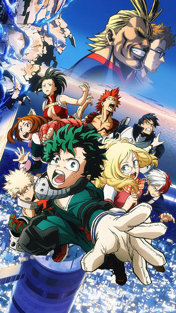 Mha Anime Poster Background