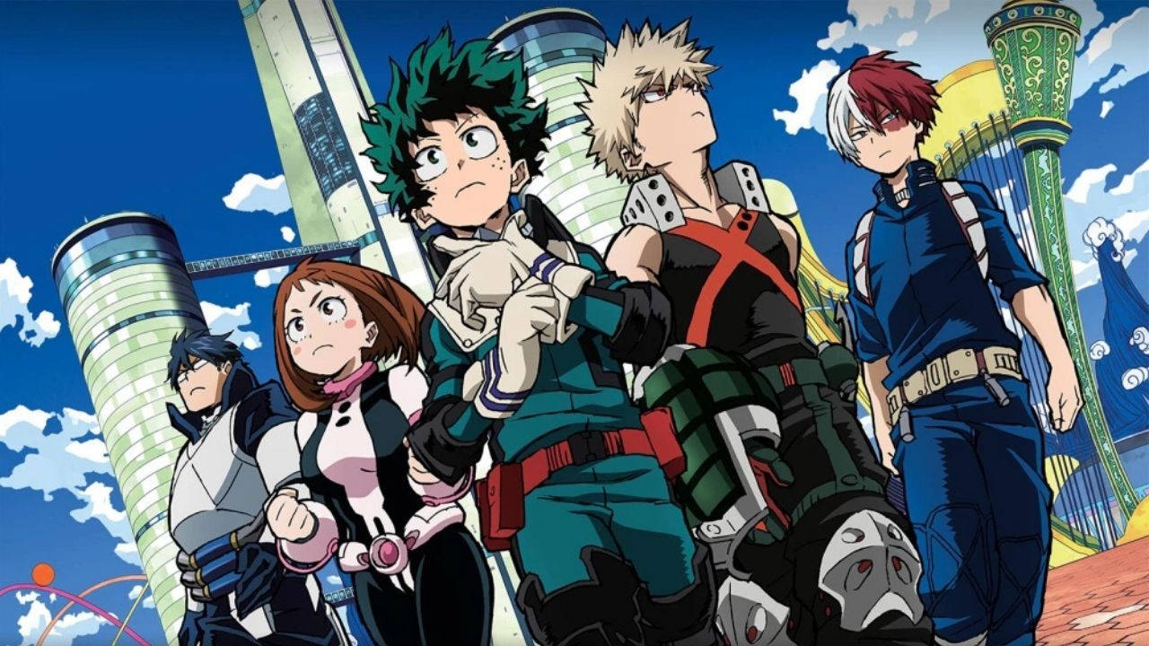 Mha Heroes Battle Suits Background
