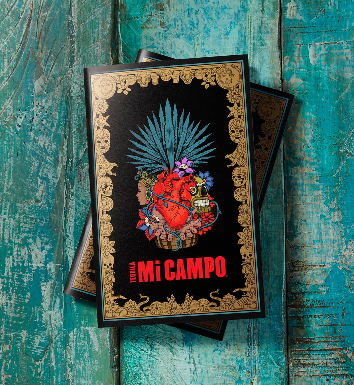 Mi Campo Tequila Books Background