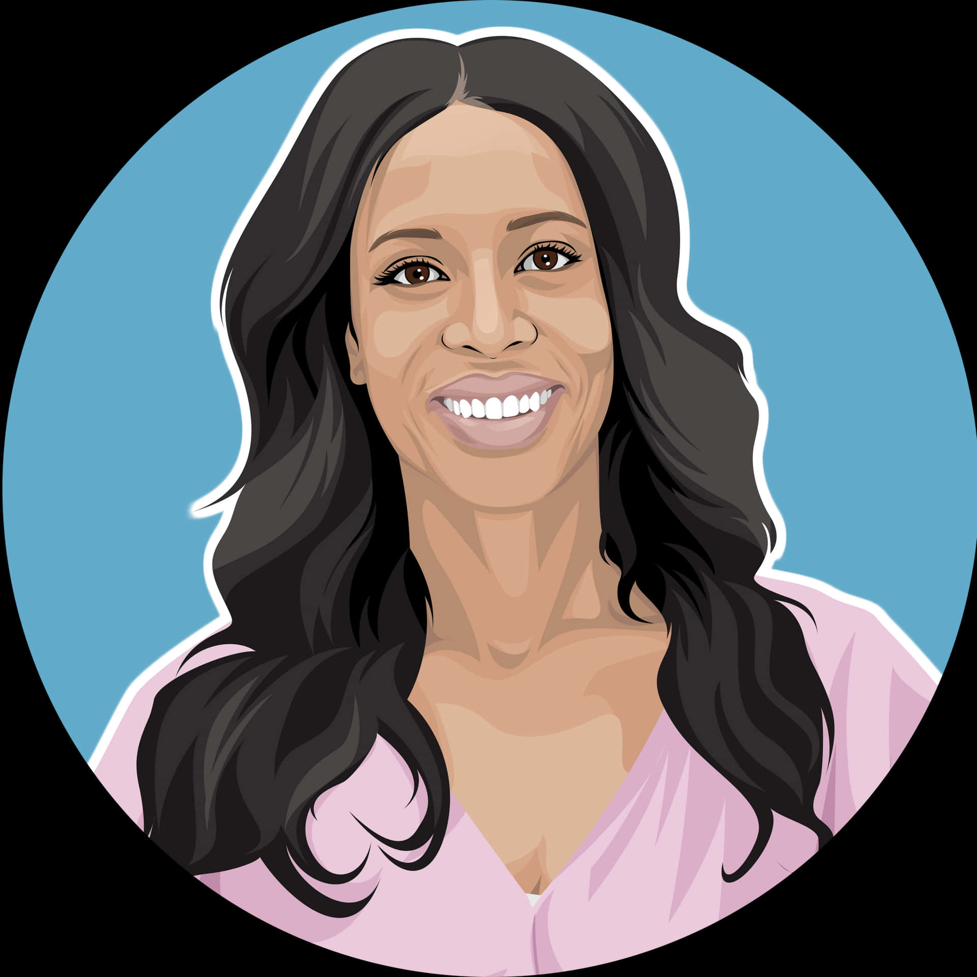 Mia Love Art Pin Background