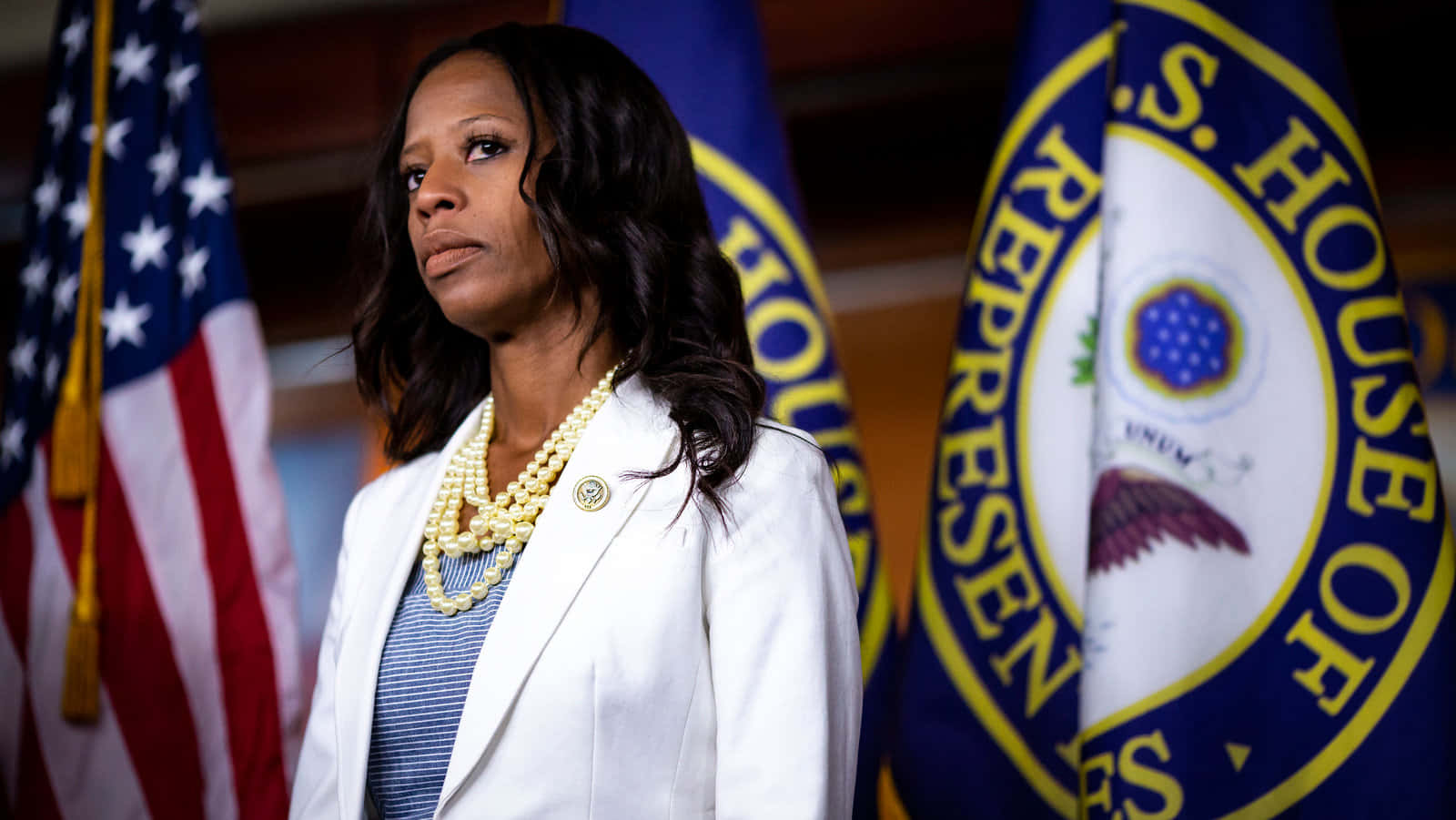 Mia Love Speaking At A Press Conference