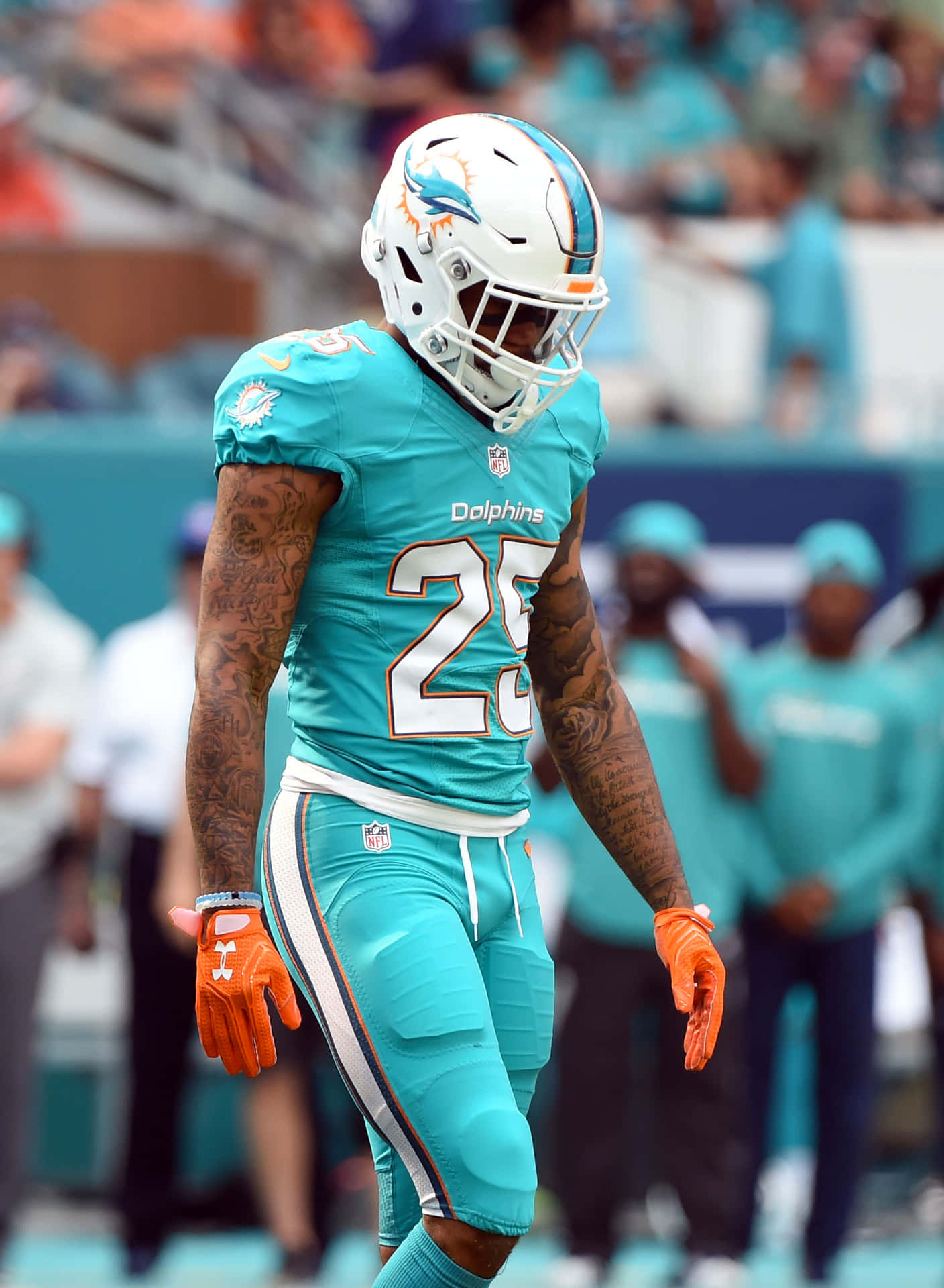 Miami Dolphins Gear Xavien Howard Background