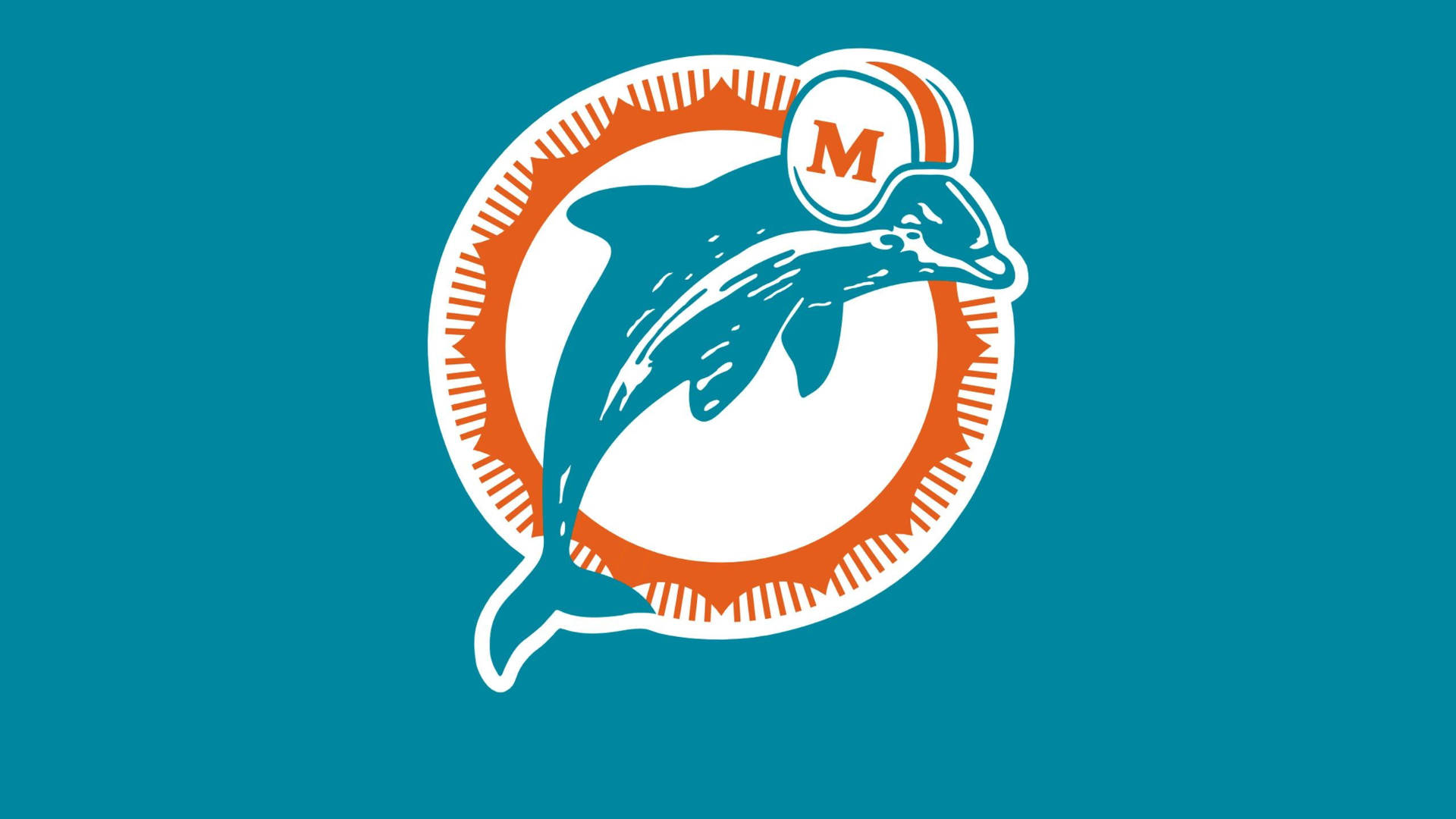 Miami Dolphins Graphic Art Background