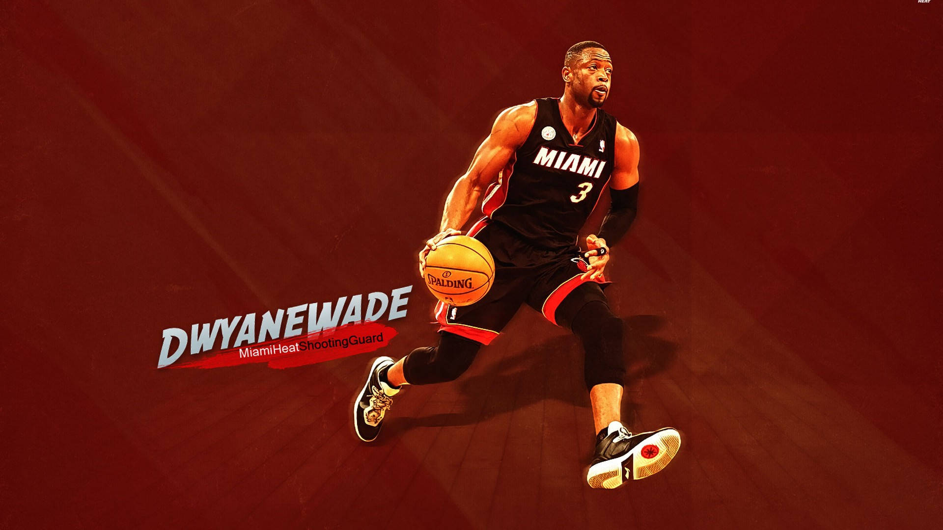 Miami Heat Dwayne Wade Background