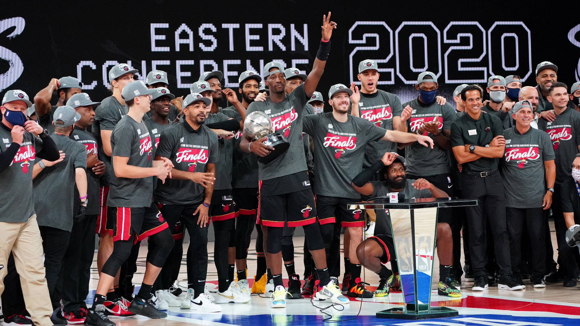 Miami Heat Eastern Conference Champion Background
