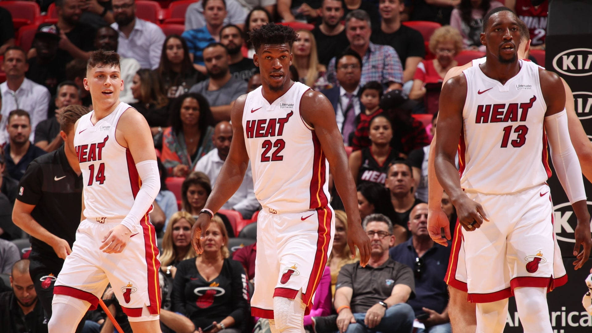 Miami Heat New Players Background