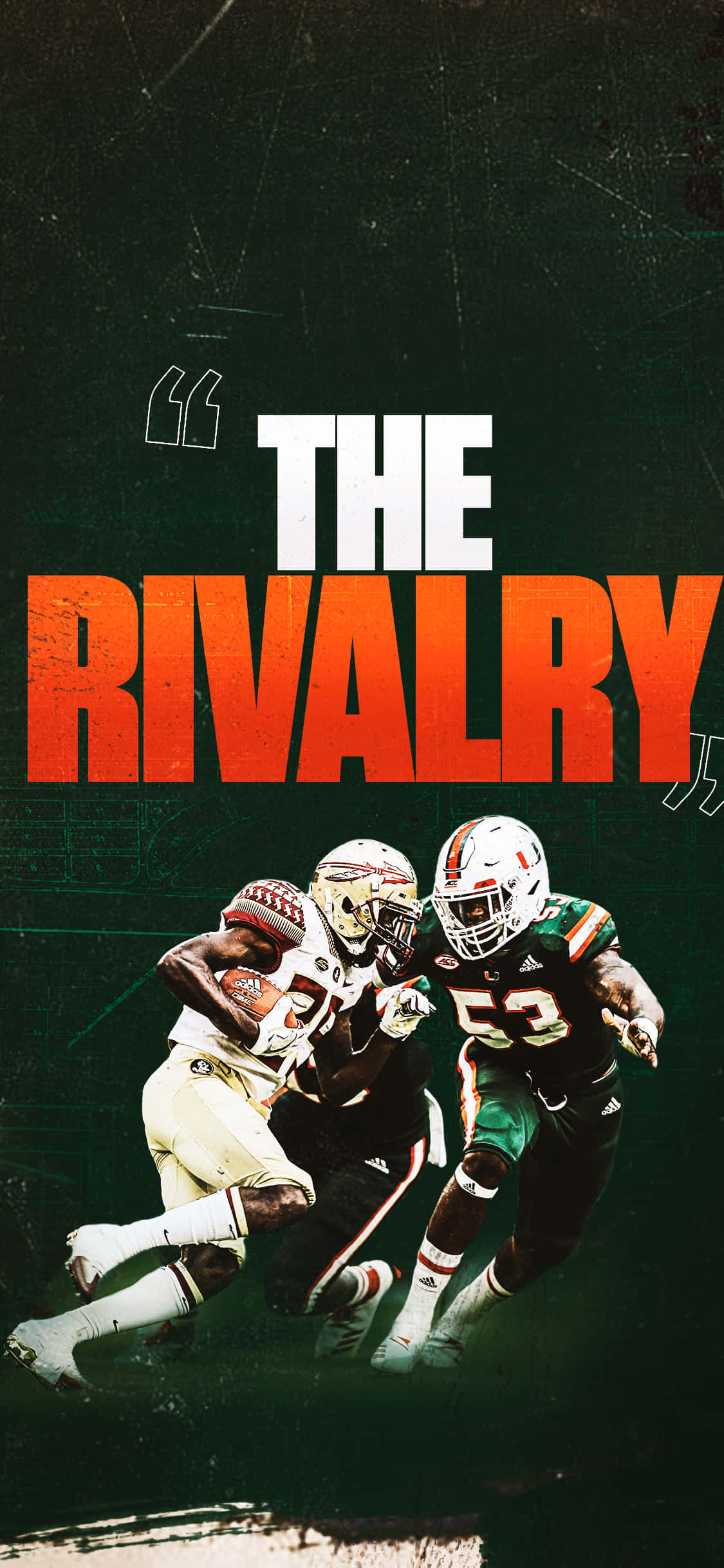 Miami Hurricanes - Ready For Victory Background