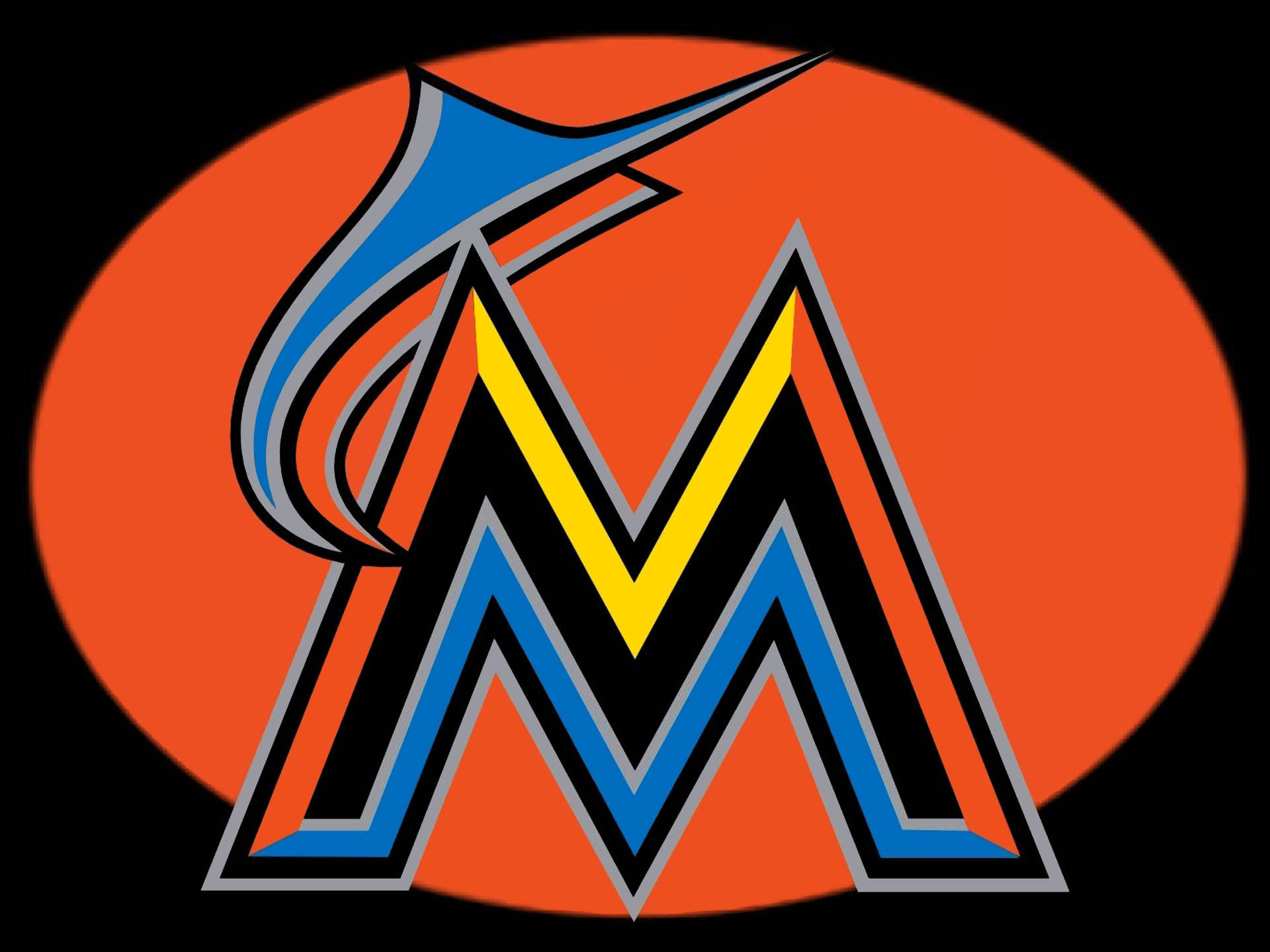 Miami Marlins 2012 Symbol Background