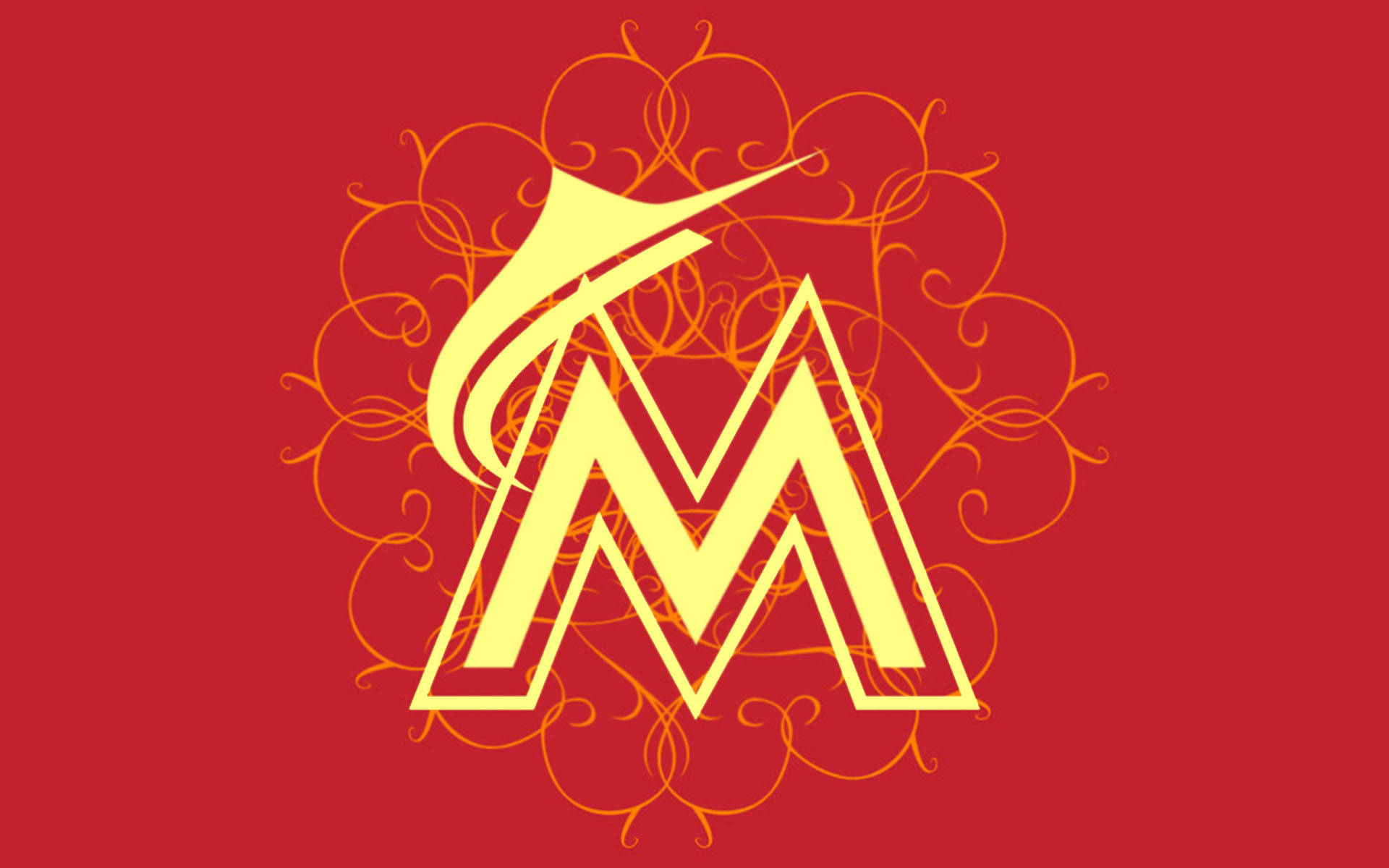 Miami Marlins Decorative Design Background