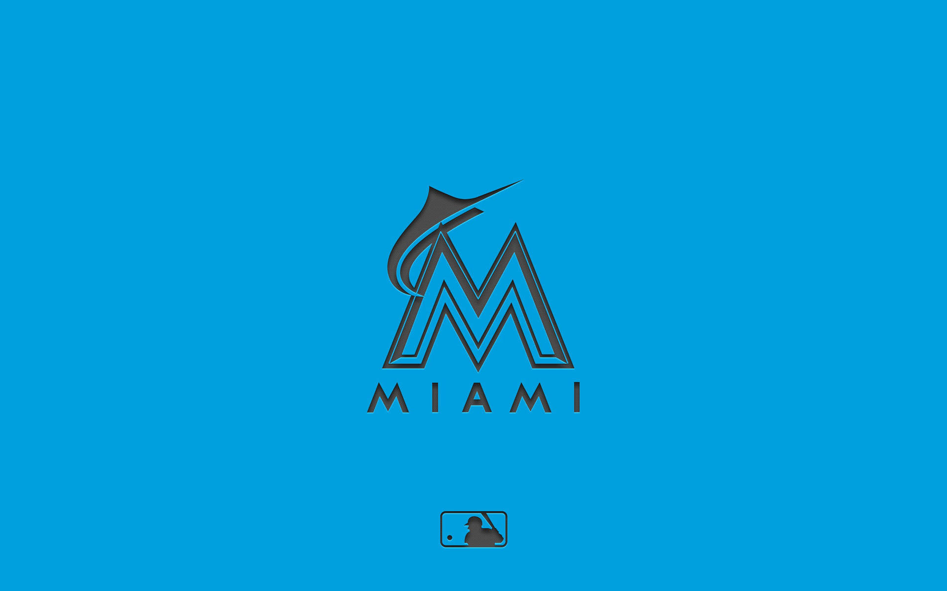 Miami Marlins Emblem Background
