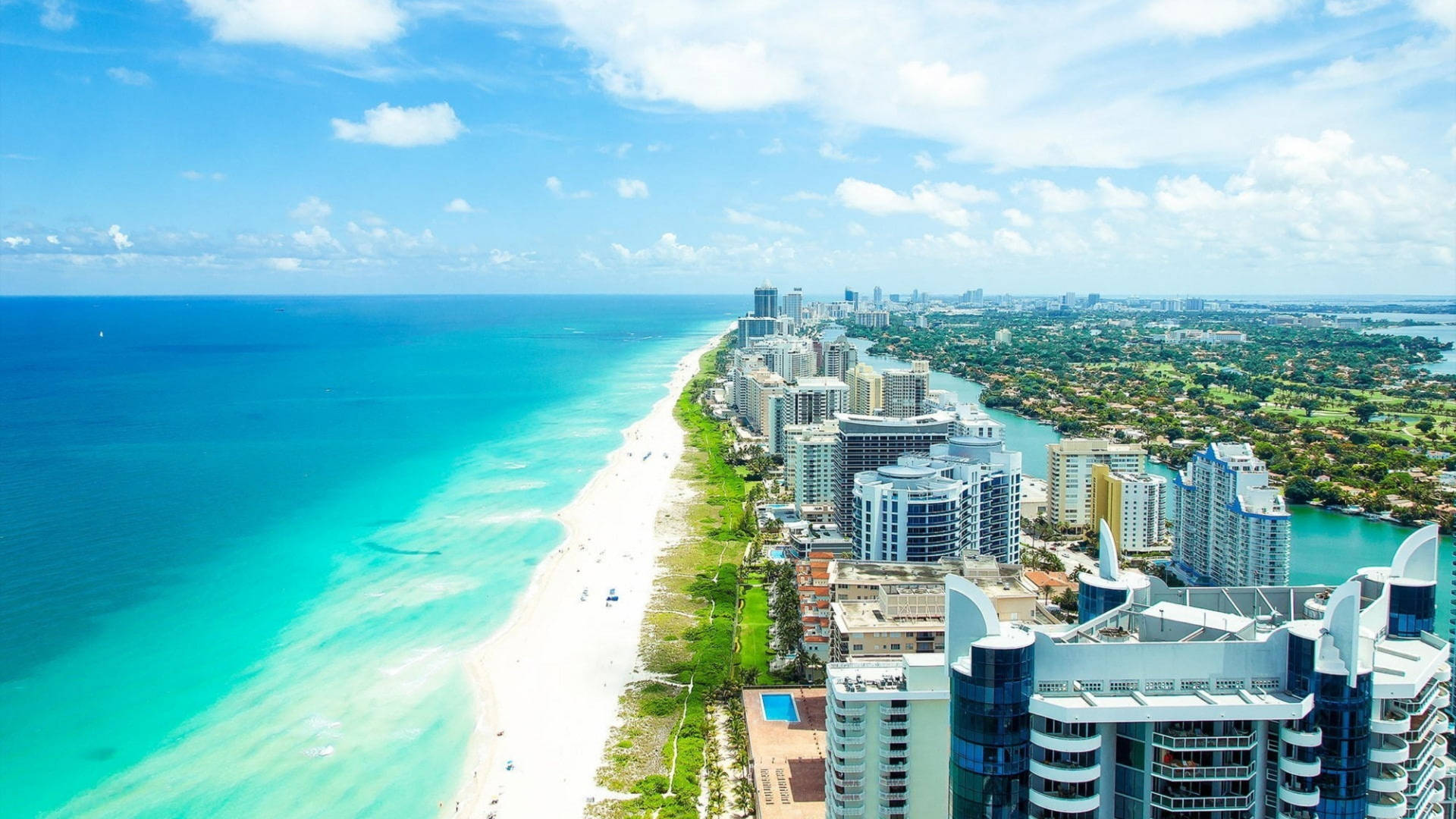 Miami White Beach Florida